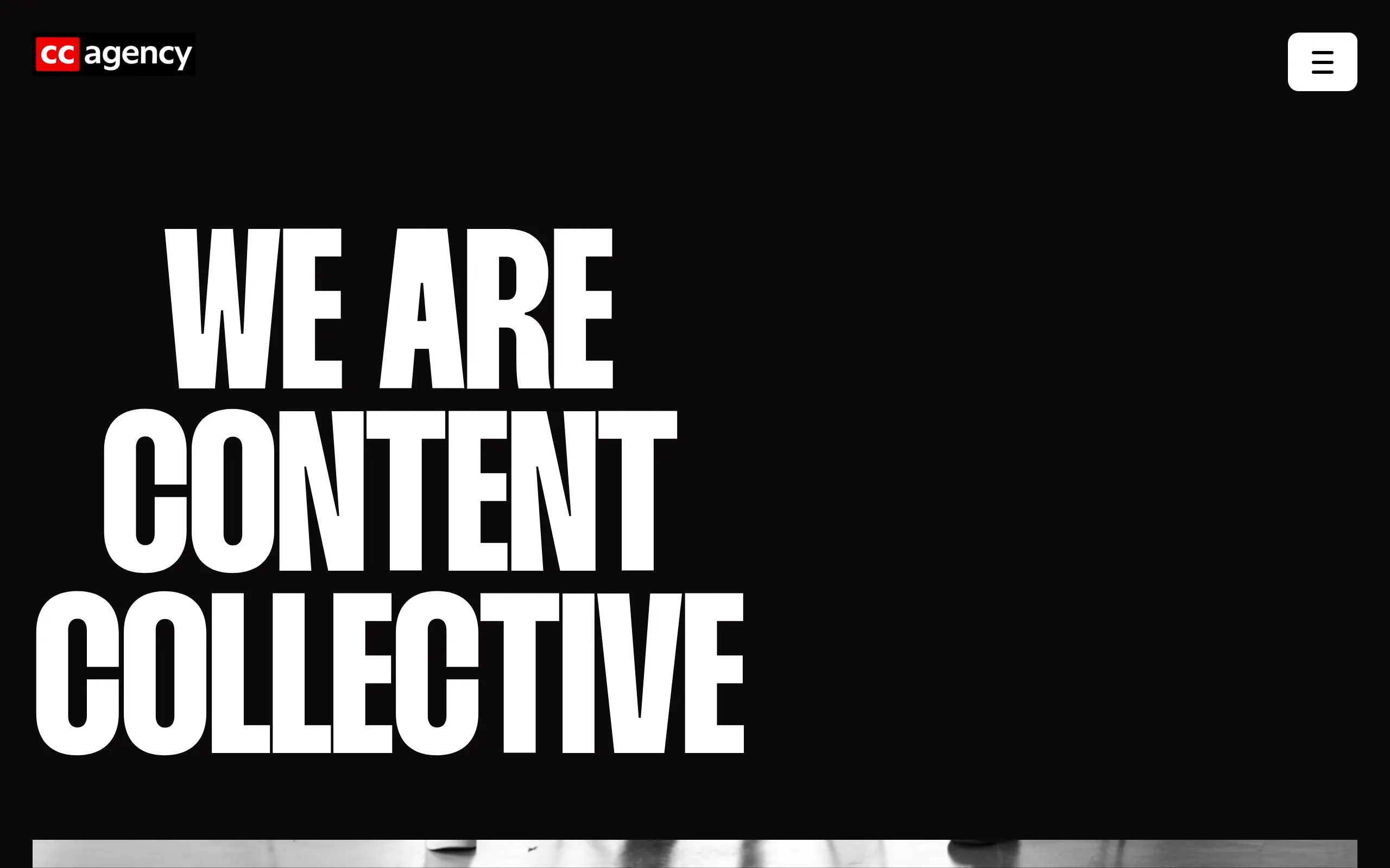 Content Collective Budapest - Content creation and marketing platform screenshot